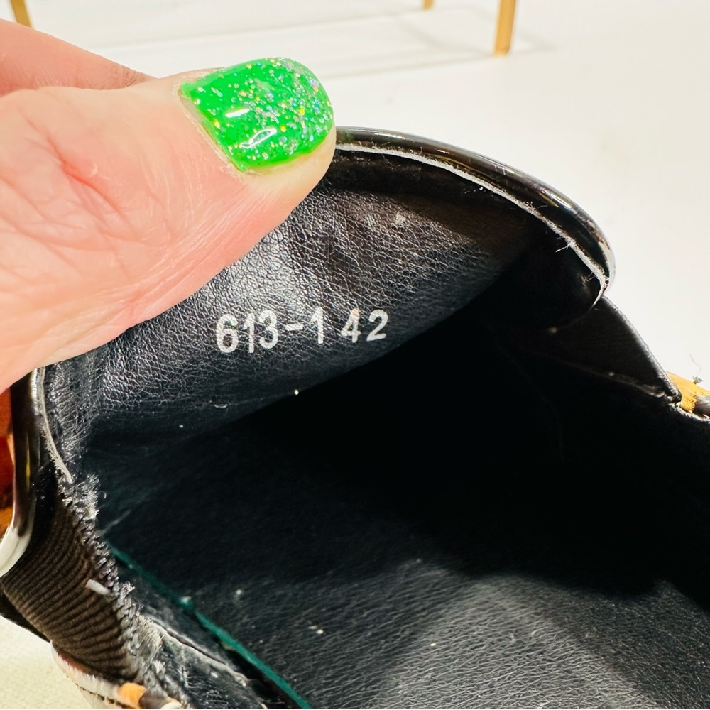 💚 KNEA BORN CHEETAH SLIP-ON WOMENS SIZE 9.5 COMFY GOOD COND FUN FASHIONABLE - Picture 10 of 10
